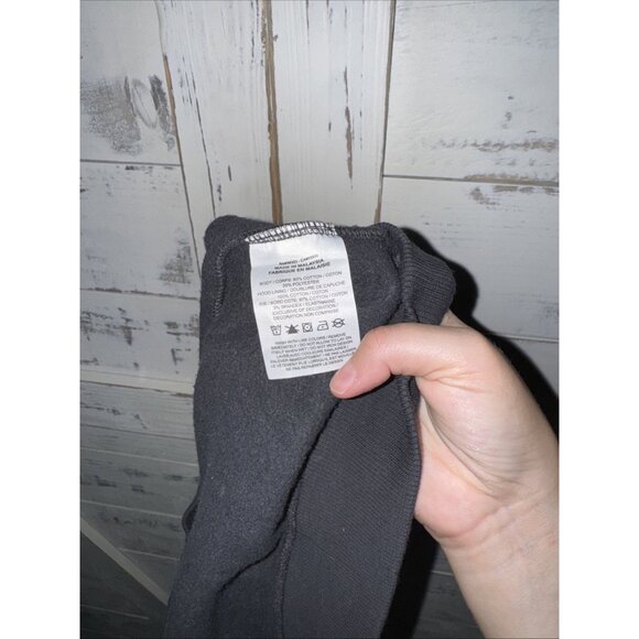 Jordan Gel Oversized Pullover Hoodie Statement Fleece Charcoal 23 Bling Logo M - Picture 10 of 11